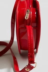 Heart-shaped Shoulder Bag