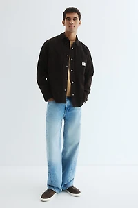Oversized Cotton Corduroy Shirt