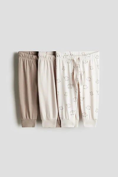 3-pack Cotton Jersey Joggers