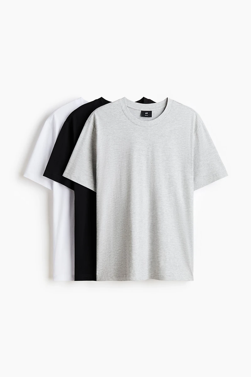 3-pack Regular Fit T-shirts