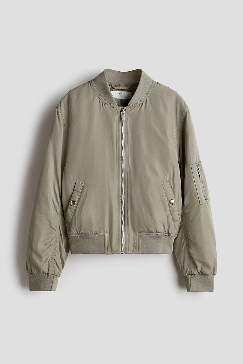 Padded Bomber Jacket