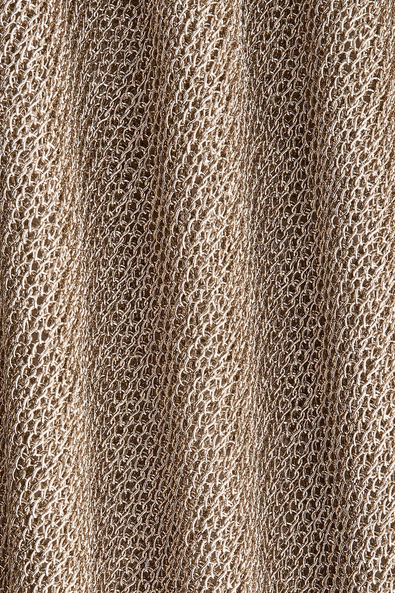 Metallic Knit Top