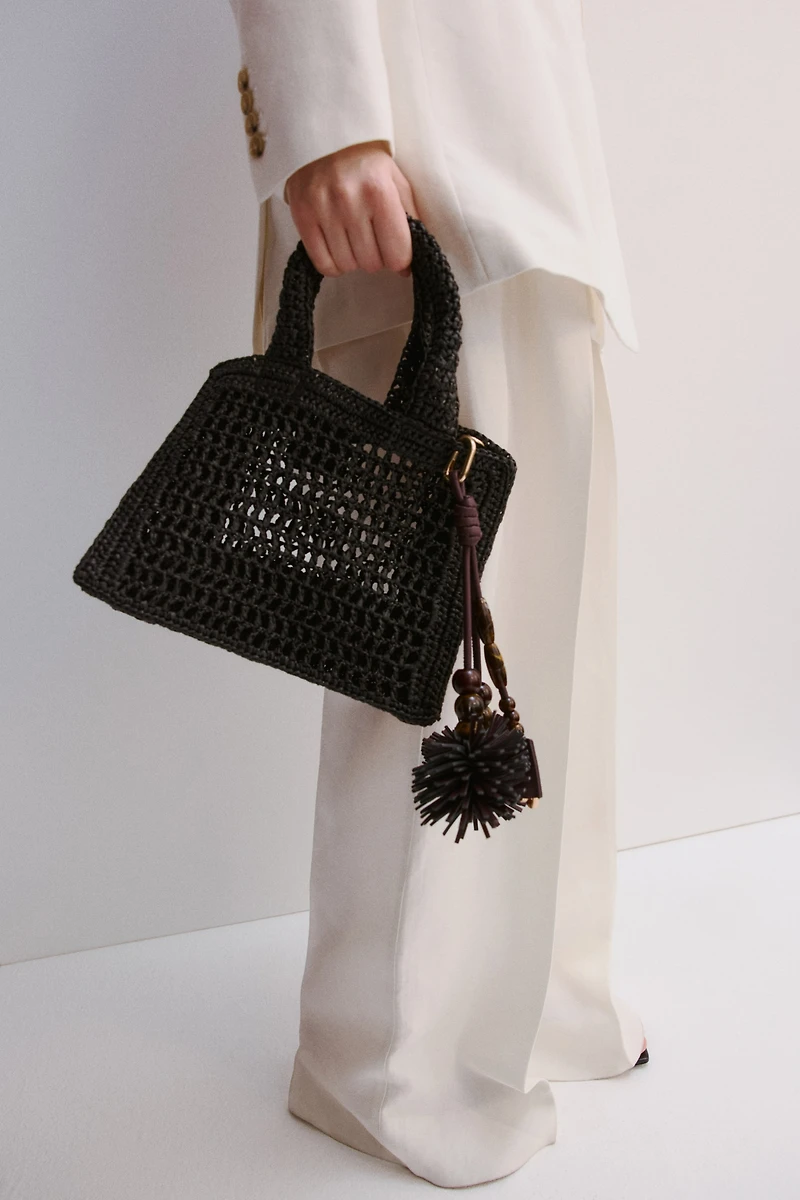 Straw handbag