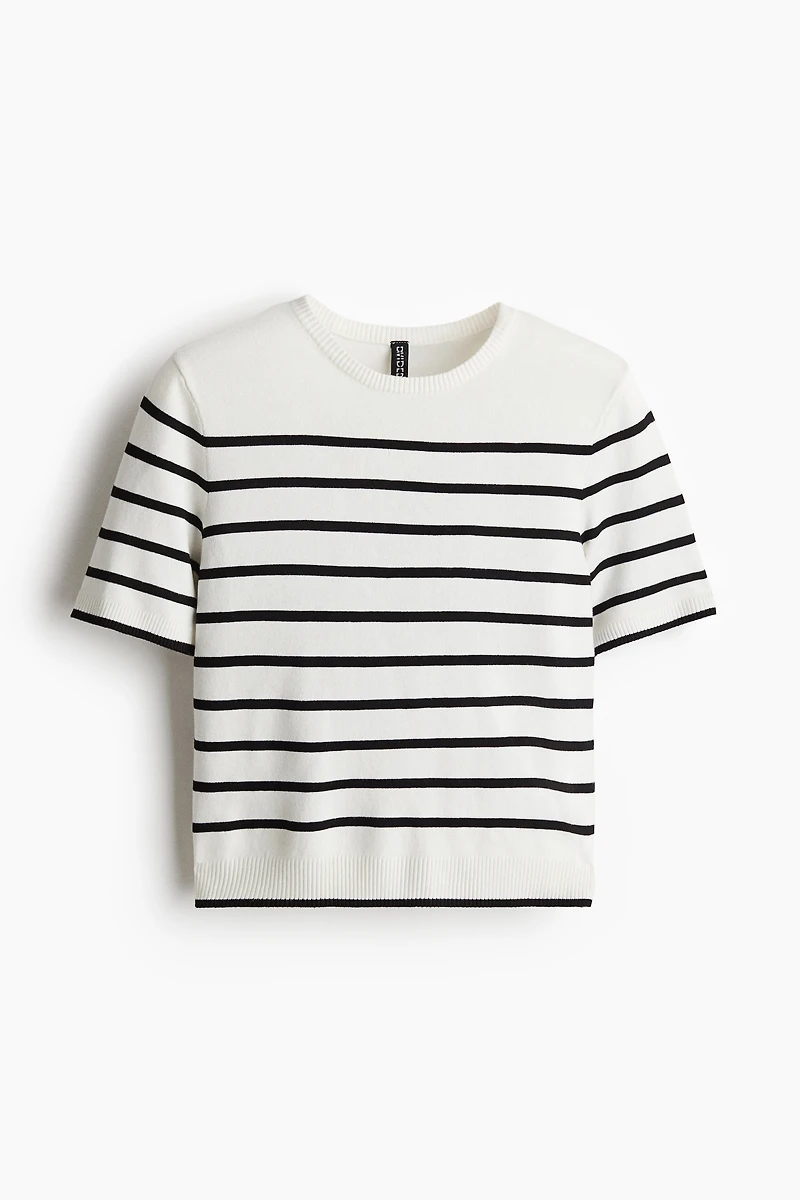 Fine-Knit T-Shirt