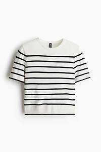 Fine-Knit T-Shirt