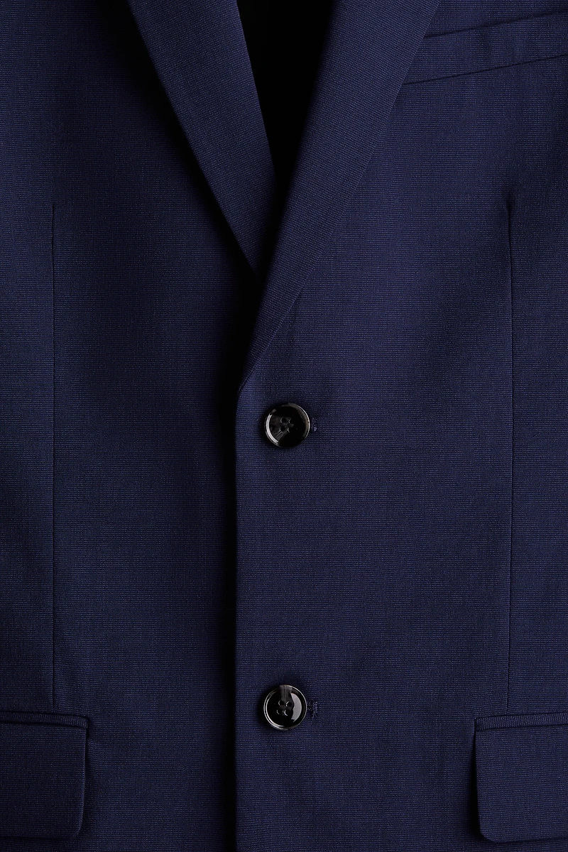 Regular-Fit Single-Breasted Jacket