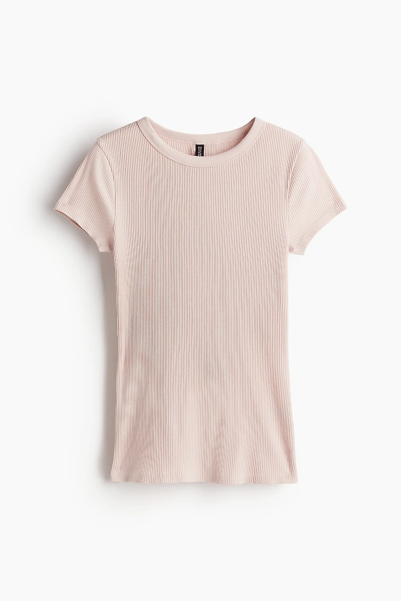Ribbed T-shirt