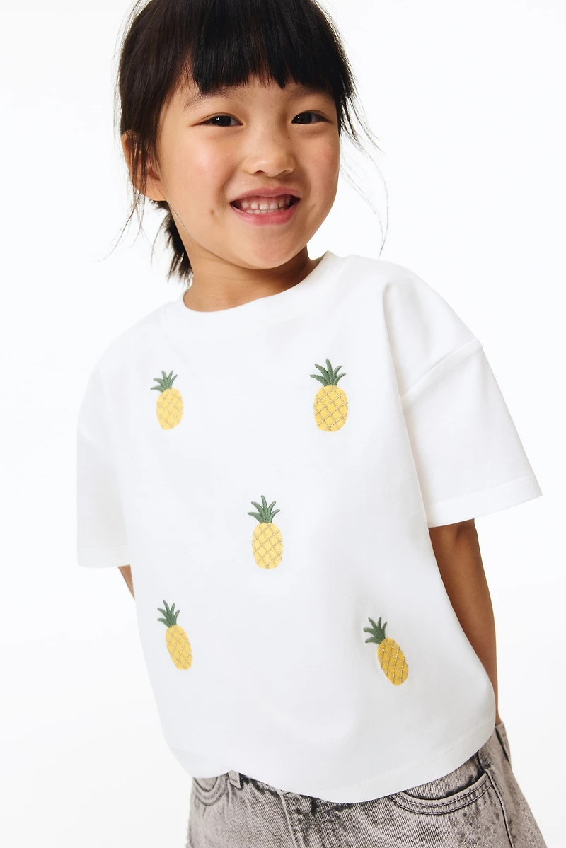 T-shirt ornementé