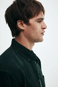 Regular-Fit Corduroy Shirt