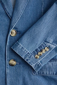 Oversized Denim Blazer