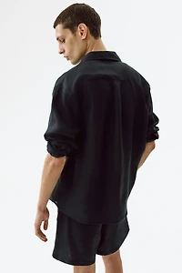 Relaxed-Fit Linen Shirt