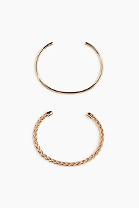 2-Pack Cuff Bracelets