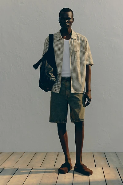 Regular-Fit Short-Sleeved Shirt