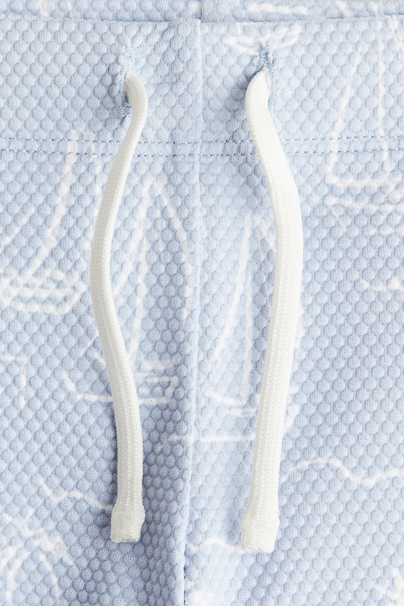 Patterned Swim Trunks