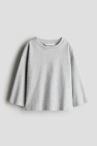 Long-sleeved Cotton T-shirt