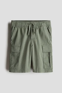 Twill Cargo Shorts