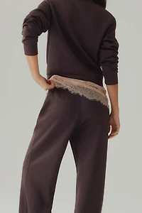 Crease-Front Pull-On Pants