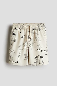 Cotton Twill Shorts