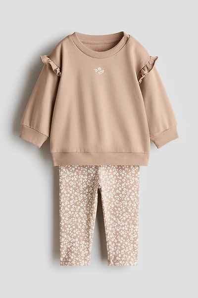 2-piece Sweatshirt and Leggings Set
