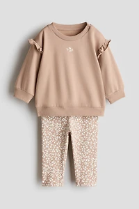 2-piece Sweatshirt and Leggings Set