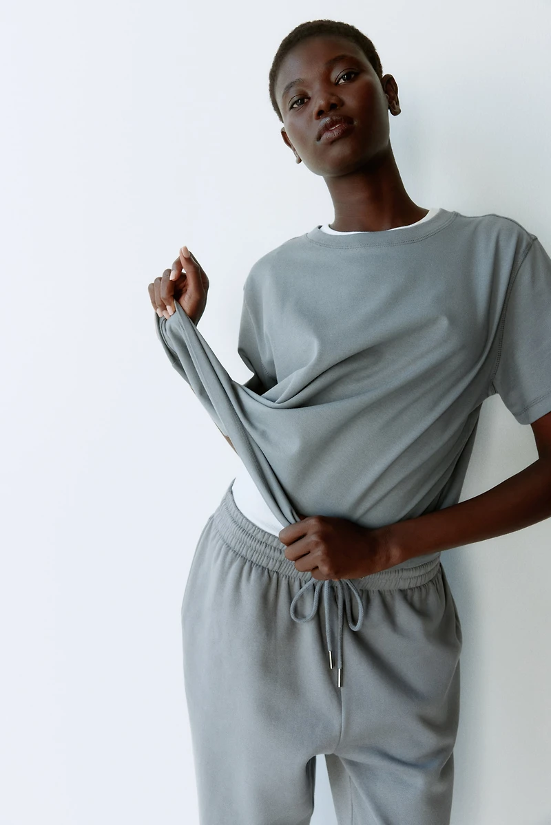 T-shirt ample en coton