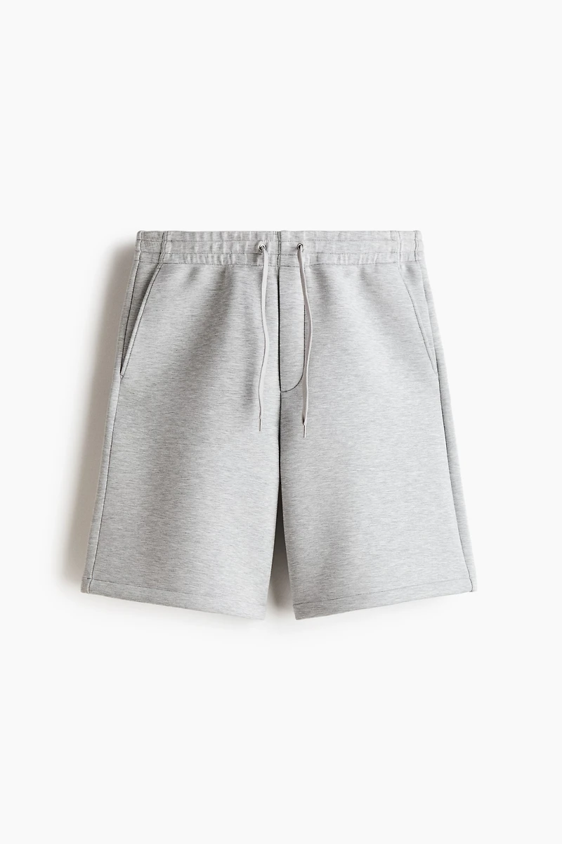 Relaxed-Fit Scuba Shorts