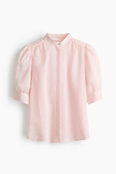 Puff-Sleeved Blouse