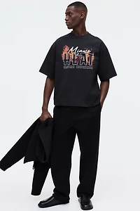 Oversized-Fit Printed T-Shirt