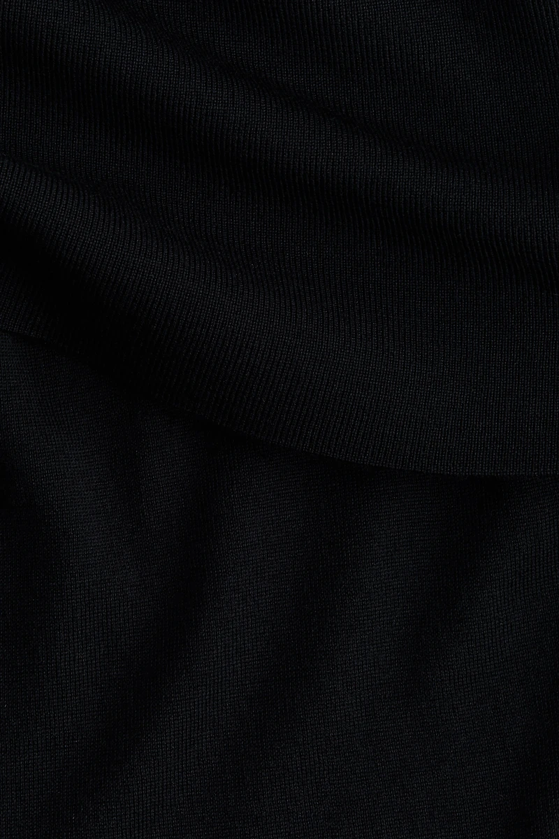 Off-the-Shoulder Wool Top