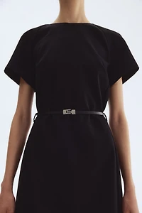 Robe avec ceinture