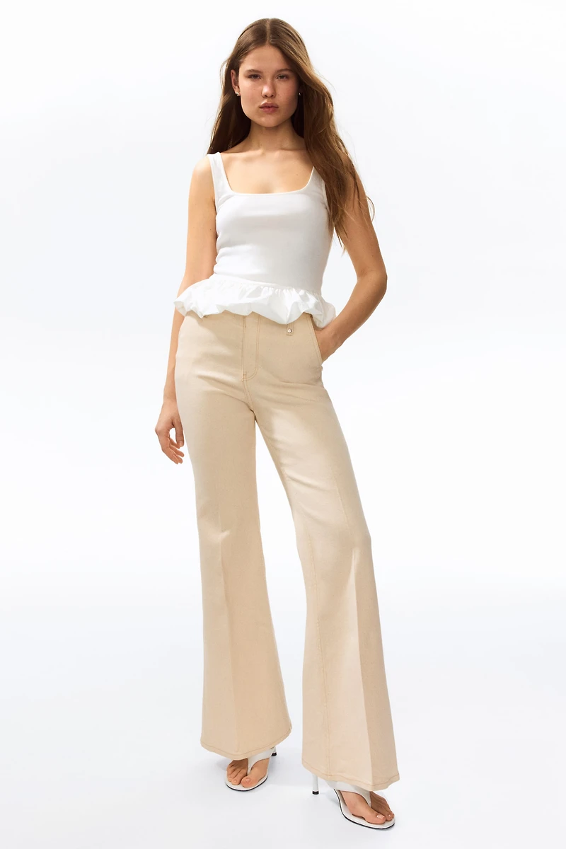 Bootcut High Waist Jeans