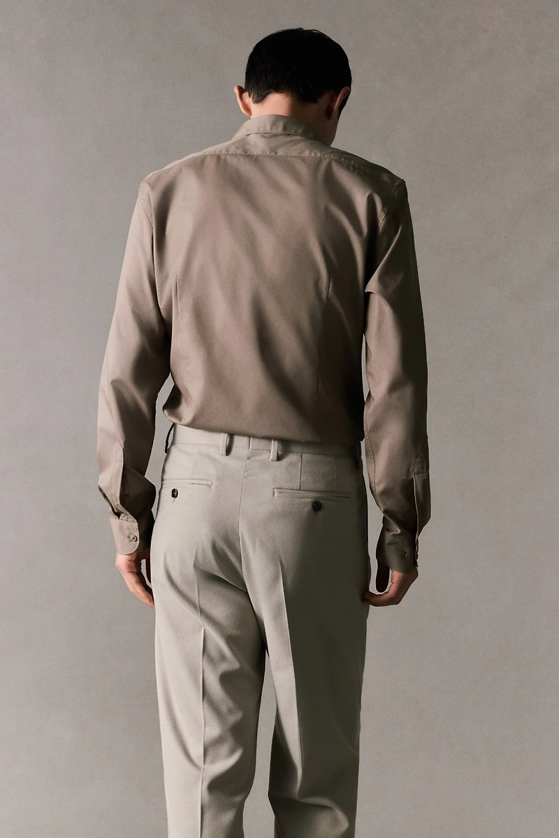 Slim Fit Easy-iron Shirt