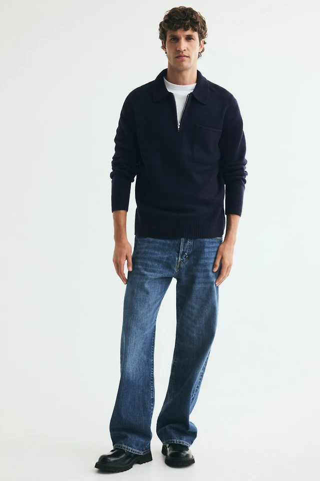 Regular-Fit Knit Polo Shirt