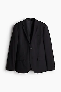 Skinny-Fit Single-Breasted Jacket