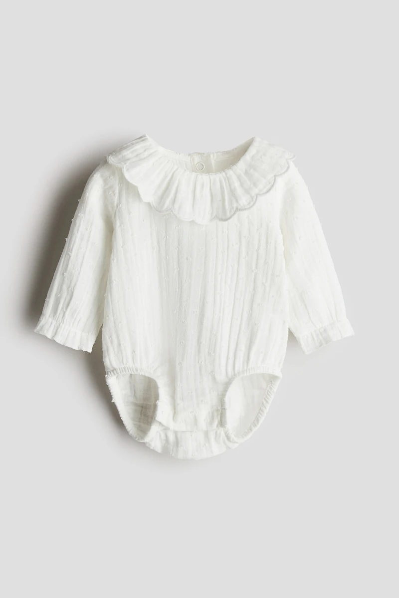 Cotton Muslin Romper Suit