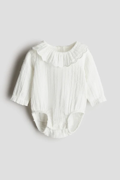Cotton Muslin Romper Suit