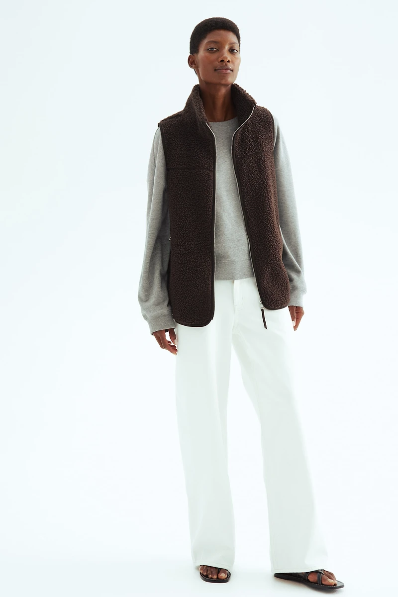 MAMA Before & After Babywearing Teddy Fleece Vest