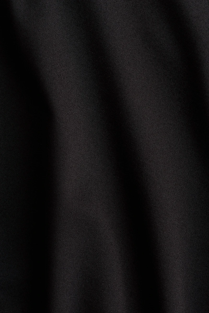 MAMA Tie-Belt Jersey Dress