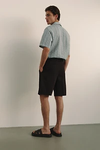 Regular-Fit Lyocell-Blend Resort Shirt