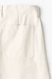 Relaxed-Fit Barrel-Leg Chinos
