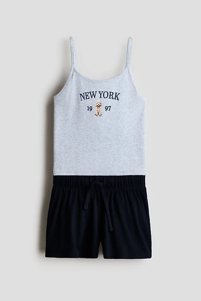 2-Piece Top and Shorts Set