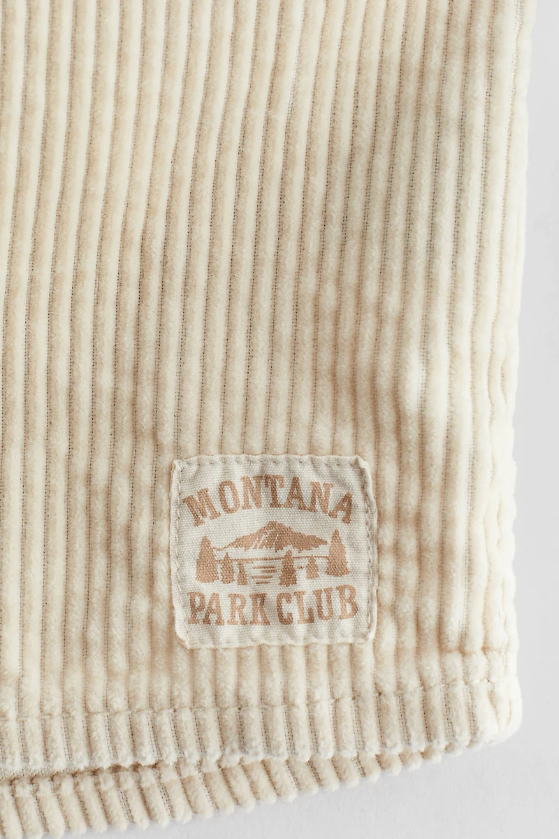 Cotton Corduroy Overshirt