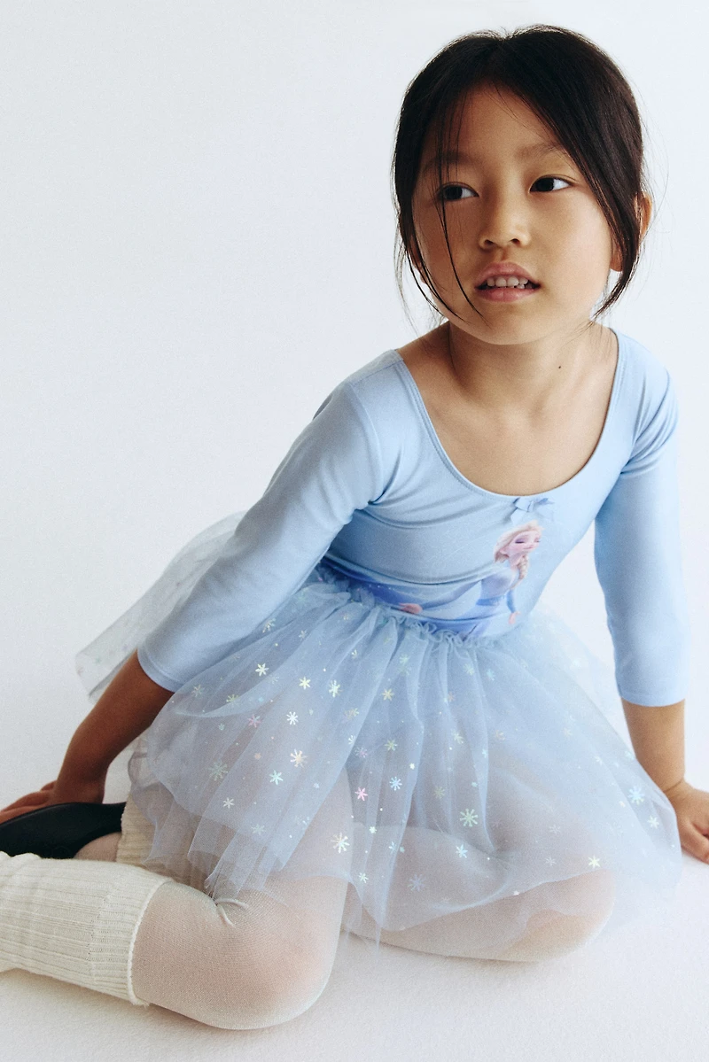 Dance Leotard with Tulle Skirt