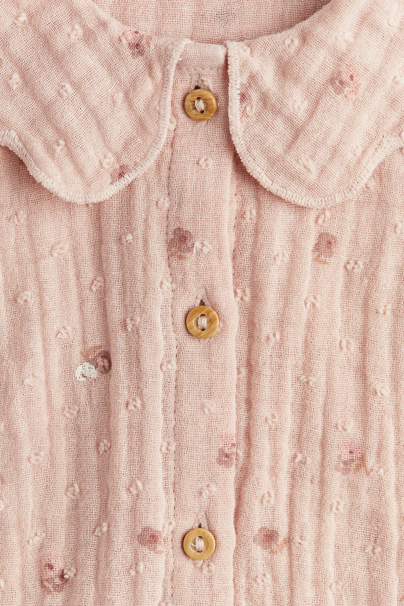 Cotton Muslin Romper Suit