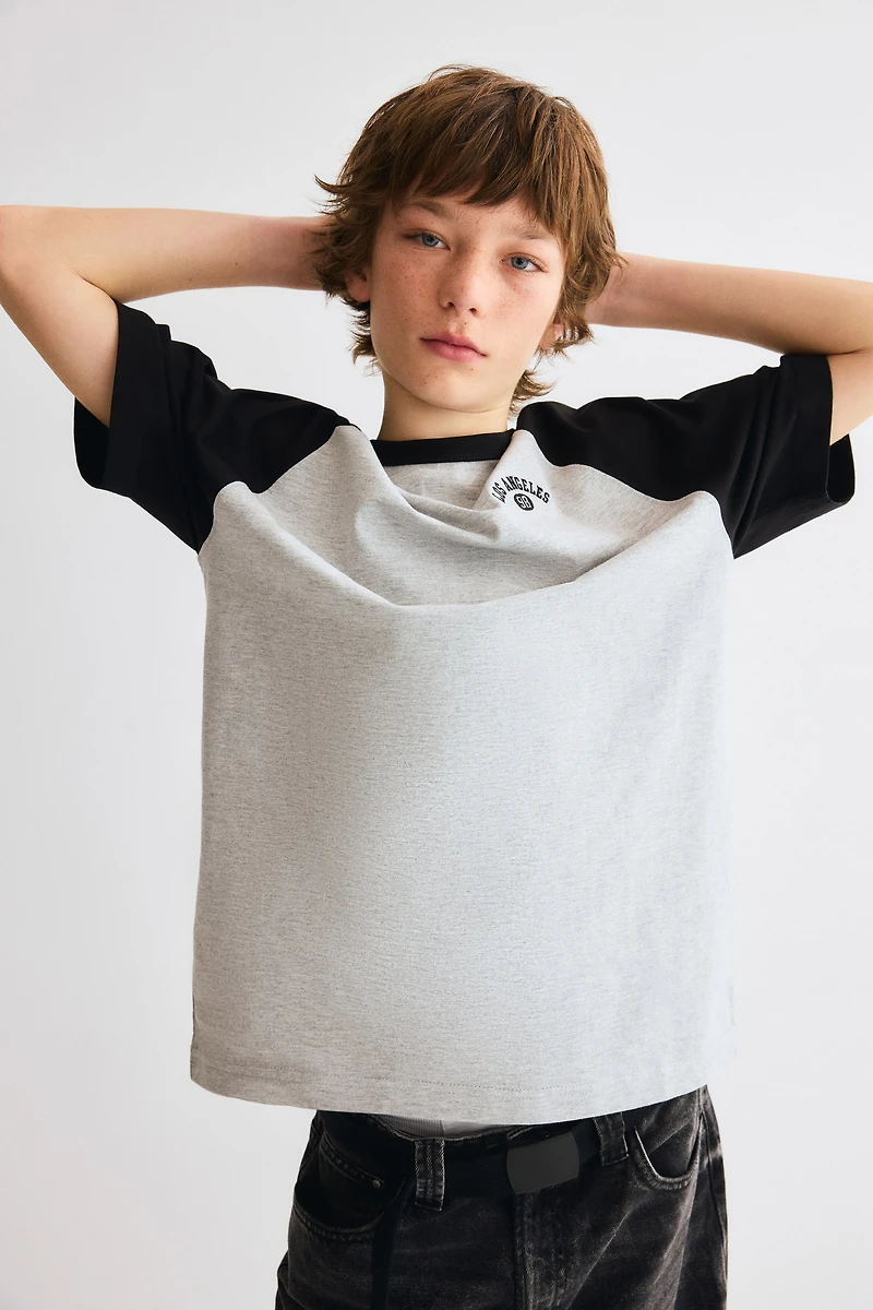 T-shirt à manches raglan
