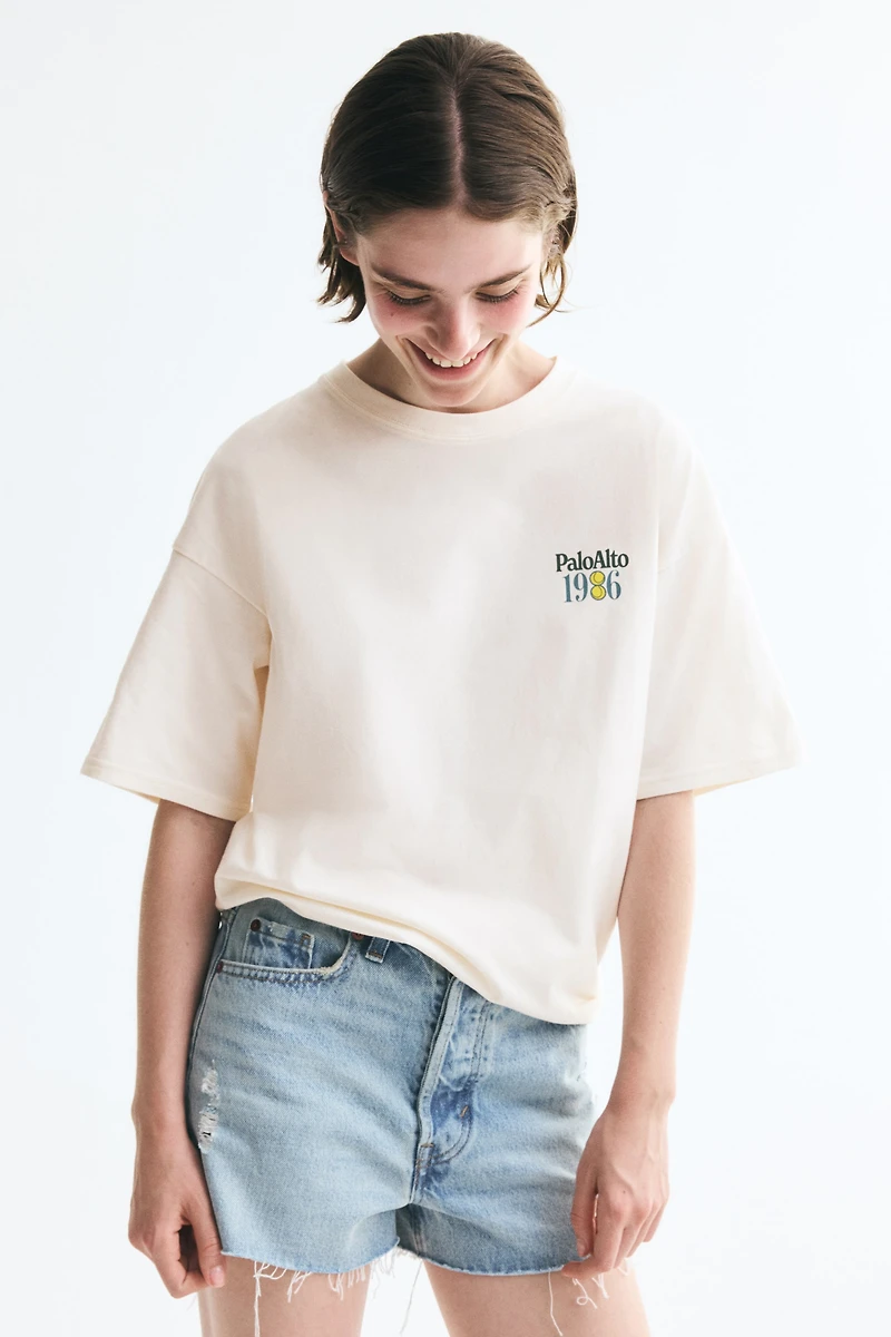 Oversized Printed T-Shirt