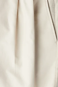 Relaxed-Fit Linen-Blend Shorts