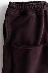 Wide-Leg Cotton Joggers