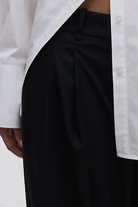 Wide-Leg Dress Pants