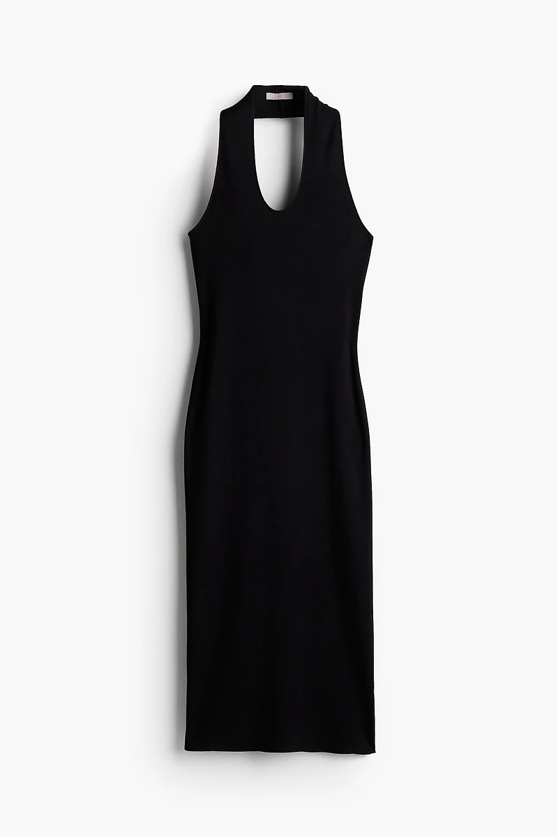 Robe moulante avec dos nu